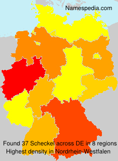 Surname Scheckel in Germany Surname Scheckel in Germany