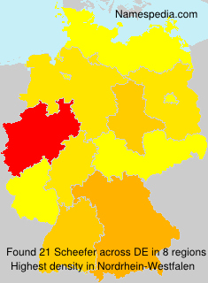 Surname Scheefer in Germany Surname Scheefer in Germany
