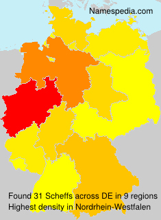 Surname Scheffs in Germany Surname Scheffs in Germany