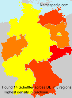 Surname Scheffter in Germany Surname Scheffter in Germany