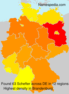 Surname Schefter in Germany Surname Schefter in Germany
