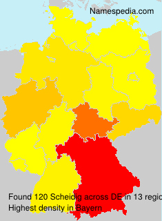 Surname Scheidig in Germany Surname Scheidig in Germany