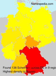 Surname Schelhorn in Germany Surname Schelhorn in Germany