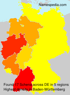 Surname Schena in Germany Surname Schena in Germany
