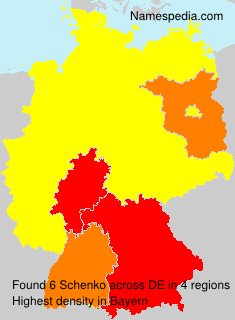 Surname Schenko in Germany Surname Schenko in Germany