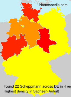 Surname Scheppmann in Germany Surname Scheppmann in Germany