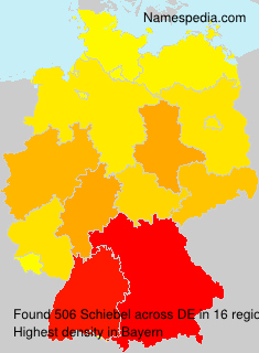 Surname Schiebel in Germany Surname Schiebel in Germany
