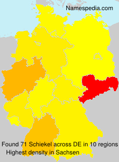 Surname Schiekel in Germany Surname Schiekel in Germany