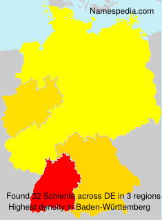 Surname Schienle in Germany Surname Schienle in Germany