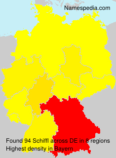 Surname Schiffl in Germany Surname Schiffl in Germany