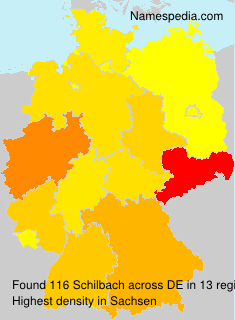 Surname Schilbach in Germany Surname Schilbach in Germany