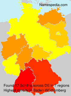 Surname Schilha in Germany Surname Schilha in Germany