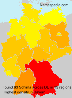 Surname Schima in Germany Surname Schima in Germany