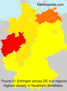 Surname Schingen in Germany Surname Schingen in Germany