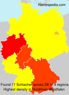 Surname Schlacher in Germany Surname Schlacher in Germany