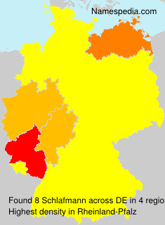 Surname Schlafmann in Germany Surname Schlafmann in Germany