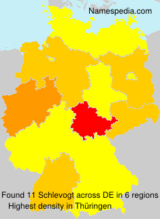 Surname Schlevogt in Germany Surname Schlevogt in Germany