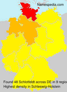 Surname Schlotfeldt in Germany Surname Schlotfeldt in Germany