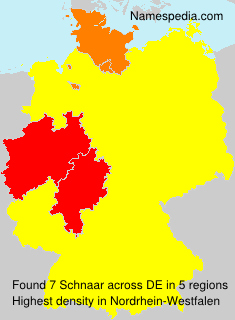 Surname Schnaar in Germany Surname Schnaar in Germany