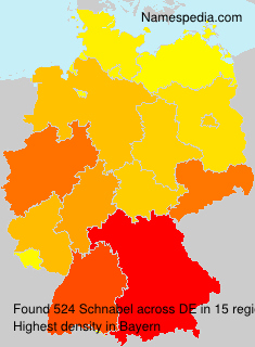 Surname Schnabel in Germany Surname Schnabel in Germany