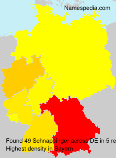 Surname Schnappinger in Germany Surname Schnappinger in Germany