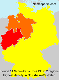 Surname Schnelker in Germany
