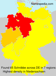 Surname Schnibbe in Germany Surname Schnibbe in Germany