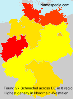 Surname Schnuchel in Germany Surname Schnuchel in Germany