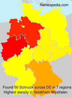Surname Schnuck in Germany Surname Schnuck in Germany
