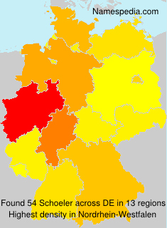 Surname Schoeler in Germany Surname Schoeler in Germany