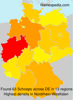 Surname Schoeps in Germany Surname Schoeps in Germany