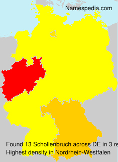 Surname Schollenbruch in Germany Surname Schollenbruch in Germany