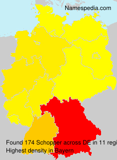 Surname Schopper in Germany Surname Schopper in Germany