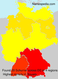 Surname Schurrer in Germany Surname Schurrer in Germany