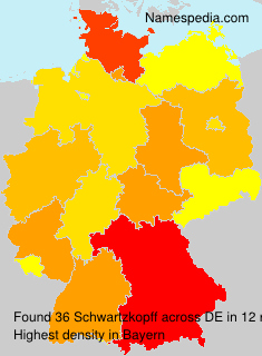 Surname Schwartzkopff in Germany Surname Schwartzkopff in Germany