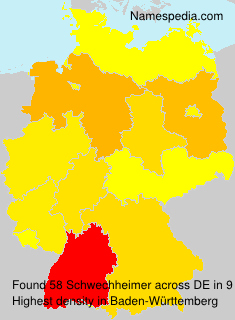 Surname Schwechheimer in Germany Surname Schwechheimer in Germany