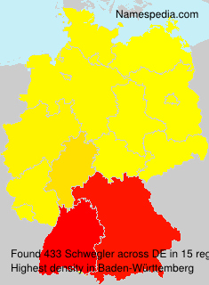Surname Schwegler in Germany Surname Schwegler in Germany