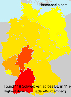 Surname Schweickert in Germany Surname Schweickert in Germany