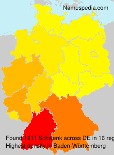 Surname Schwenk in Germany Surname Schwenk in Germany