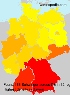 Surname Schwinger in Germany Surname Schwinger in Germany
