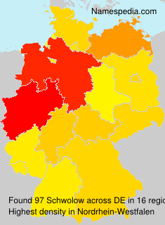 Surname Schwolow in Germany Surname Schwolow in Germany