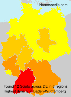 Surname Sciuto in Germany Surname Sciuto in Germany