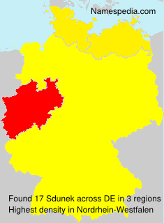Surname Sdunek in Germany Surname Sdunek in Germany