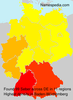 Surname Seber in Germany Surname Seber in Germany