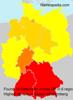 Surname Sebestyen in Germany Surname Sebestyen in Germany