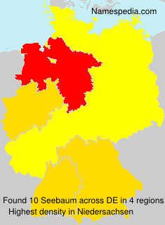 Surname Seebaum in Germany Surname Seebaum in Germany