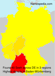 Surname Seeh in Germany Surname Seeh in Germany