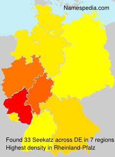 Surname Seekatz in Germany Surname Seekatz in Germany