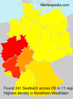 Surname Seelbach in Germany Surname Seelbach in Germany