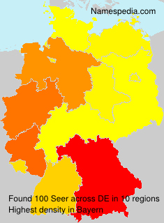 Surname Seer in Germany Surname Seer in Germany